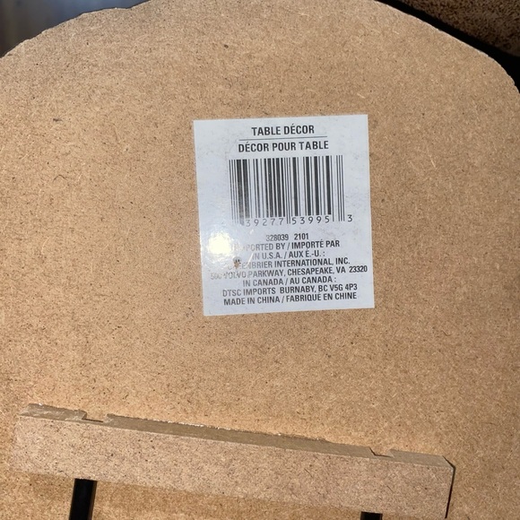 Amethyst Wooden Table Decor By Greenbrier International, Inc. - Picture 4 of 11